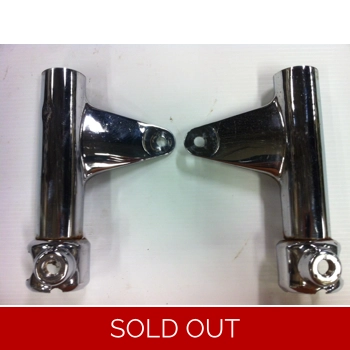 1975-78 Honda GL1000 Goldwing Fork Ears Headlight Brackets - Pair